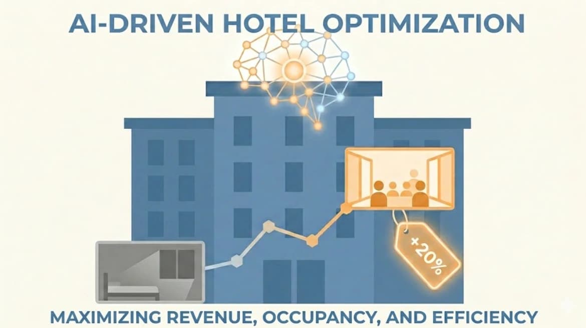 How AI Pricing Fills Empty Hotel Rooms and Maximizes Revenue