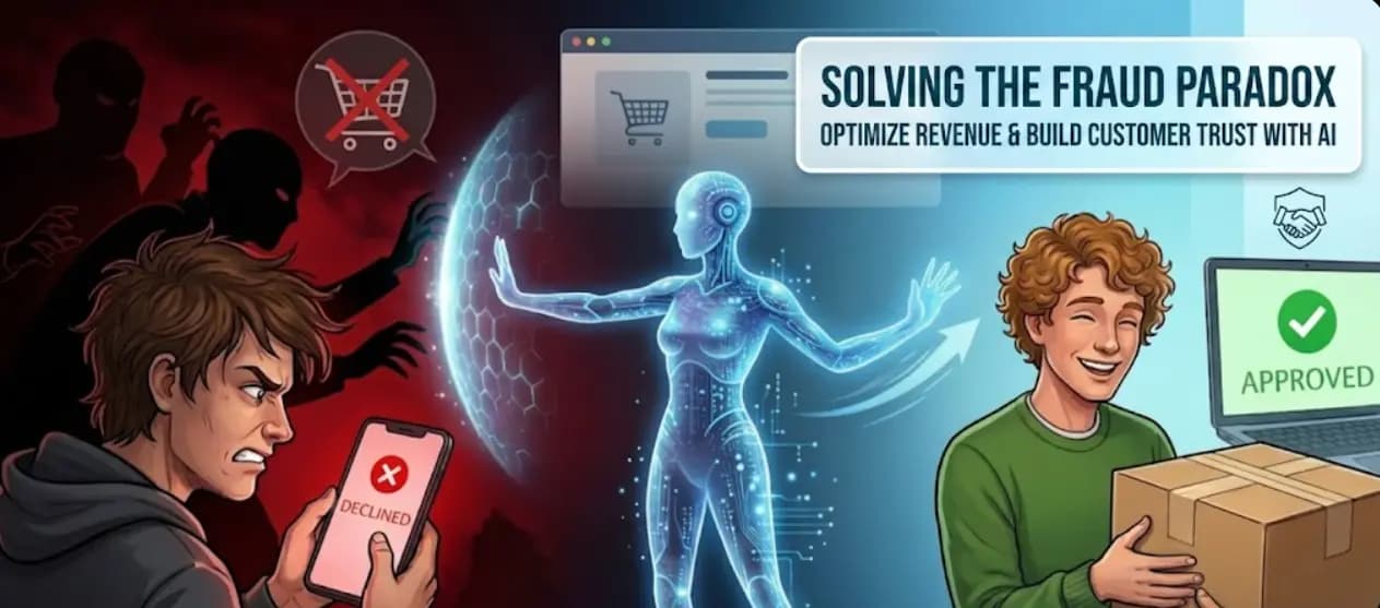 The Fraud Paradox: How AI in Ecommerce Blocks Criminals Without Blocking Customers