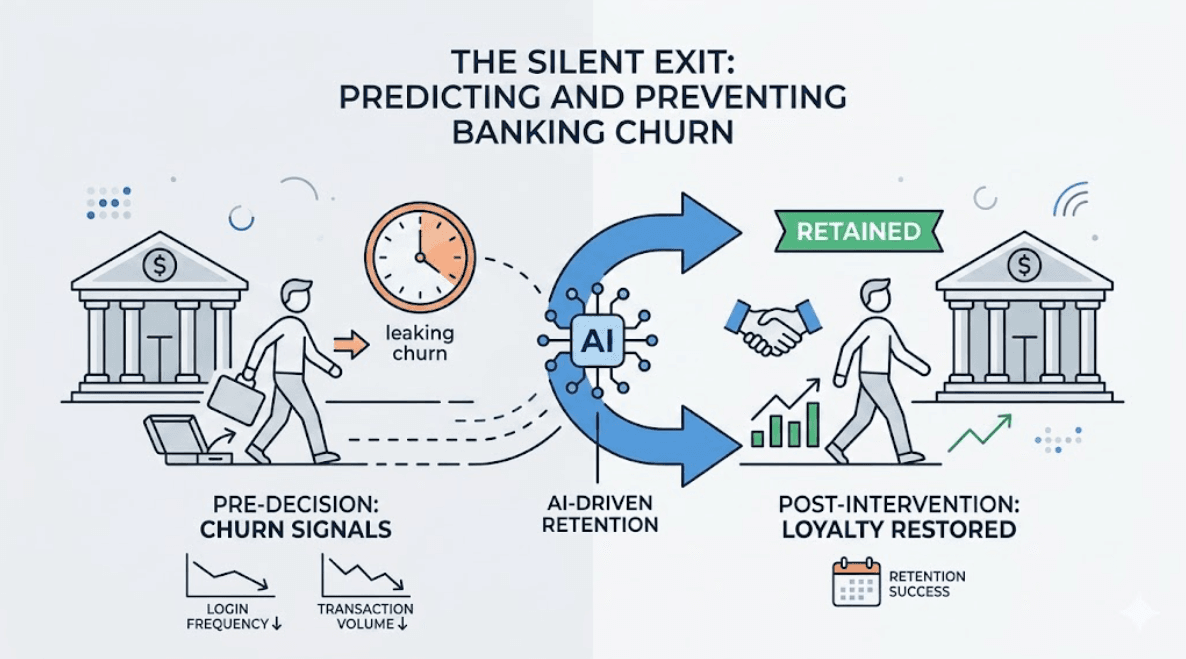 The Silent Exit: How AI Predicts Which Customers Will Leave Next Week